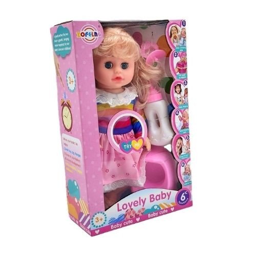 Lovely Baby Cute Doll Playset