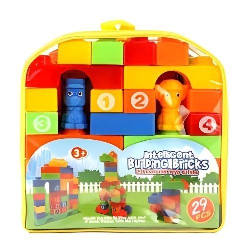 Building Bricks Backpack Set – 29 Pieces