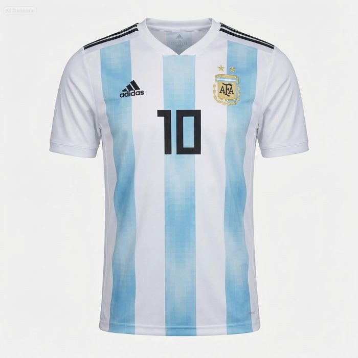 Argentina National Team Jersey – Number 10 (Home Edition)
