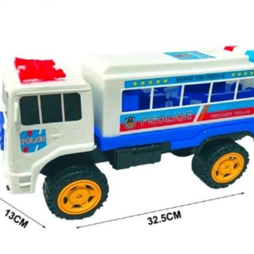 Kids Police Truck Toy – 32.5 cm